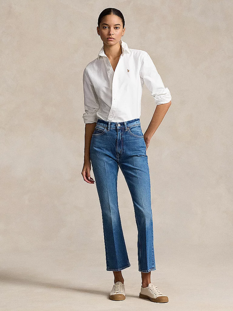 Polo Ralph Lauren Jeans Flared Fit 7/8 Blau | 31-image